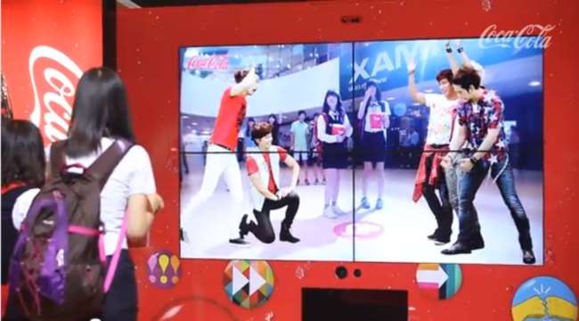 Dancing Soda Dispensers