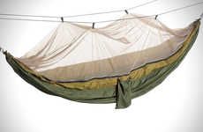 Cocoon-Like Suspended Beds