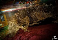 Golden Serpentine Sculptures Image 4