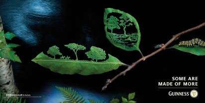 Eco-Friendly Booze Advertisements