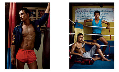 Sporty Sparring Photoshoots