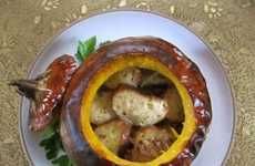 Gourd-Encased Swiss Dishes