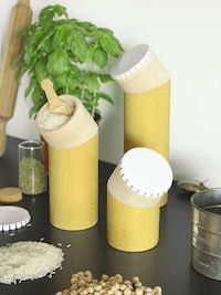 Lovely Crooked Canisters Image 7