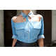 Diced Denim Shirts Image 2