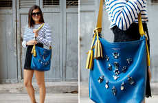 Thrifty Bedazzled Bags