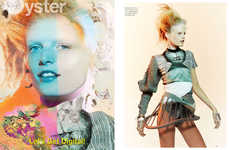 Futuristic Martian-Like Editorials