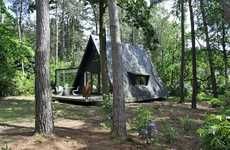 Tent-Shaped Homes
