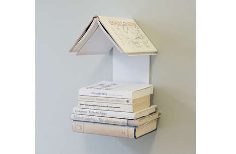 House-Shaped Bookshelves