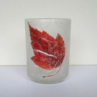 Autumn Leaf Candle Holders Image 3