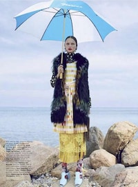Seaside Pigtail Editorials Image 4