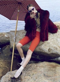 Seaside Pigtail Editorials Image 5