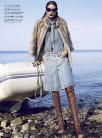 Seaside Pigtail Editorials Image 6
