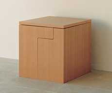 Space Saving Furniture: Dining Table in a Cube