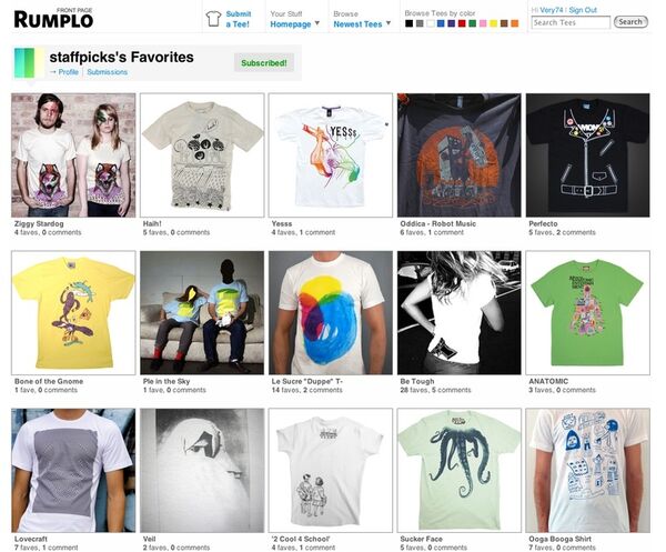 Social T-Shirt Shopping Communities
