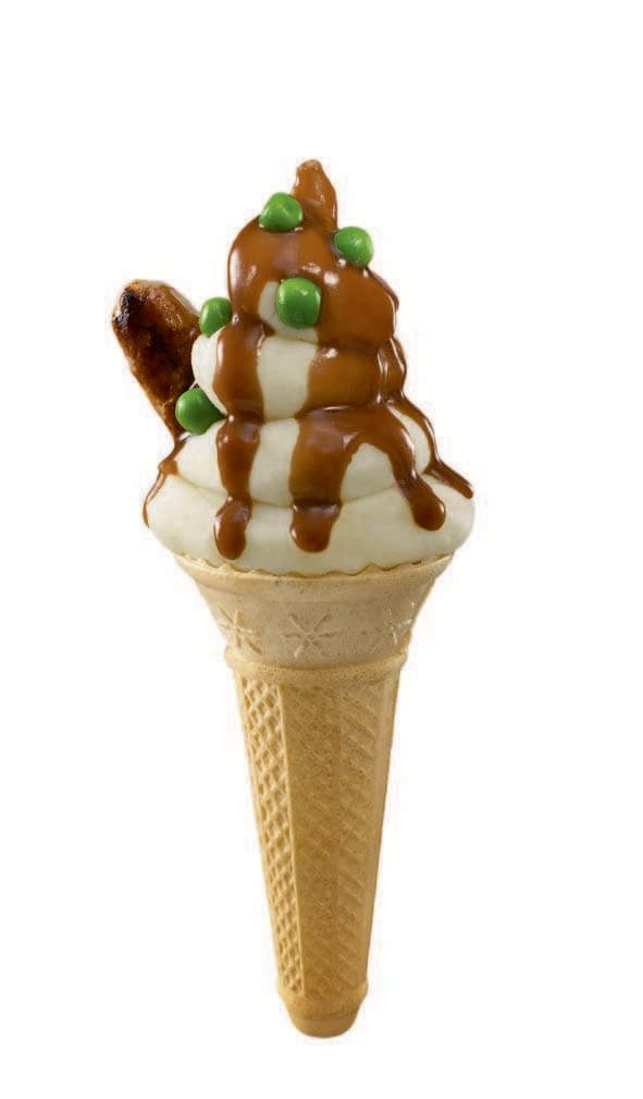 Mashed Potato Cones