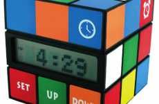 Rubik's Cube Alarm Clock