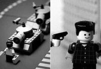 Classic Photographs in Lego Image 3