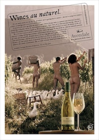 Nudevertising for Wine Image 3