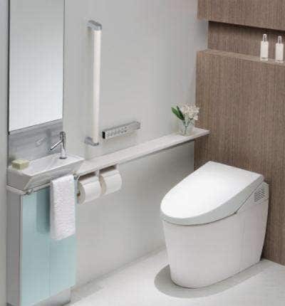 Blow Drying Toilets