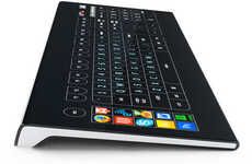 Touch-Screen OLED Keyboards