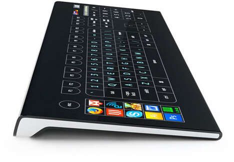 Touch-Screen OLED Keyboards