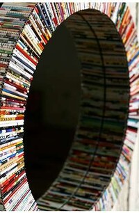 Recycled Magazine Art Image 2