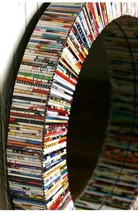 Recycled Magazine Art Image 3
