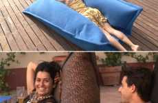 BeanBag Chairs from Recycled Cars