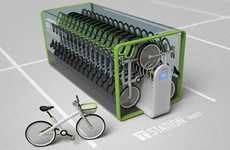 Close-Packed Bicycle Storage