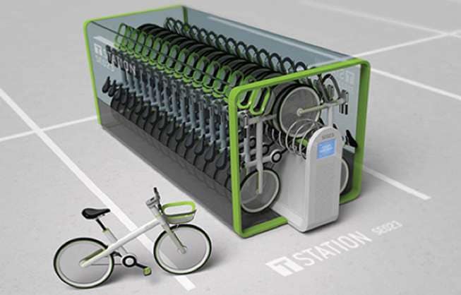 Close-Packed Bicycle Storage