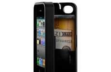 Money-Concealing Phone Protectors