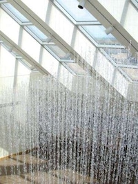 Squiggly Glue Rainfall Exhibits Image 6