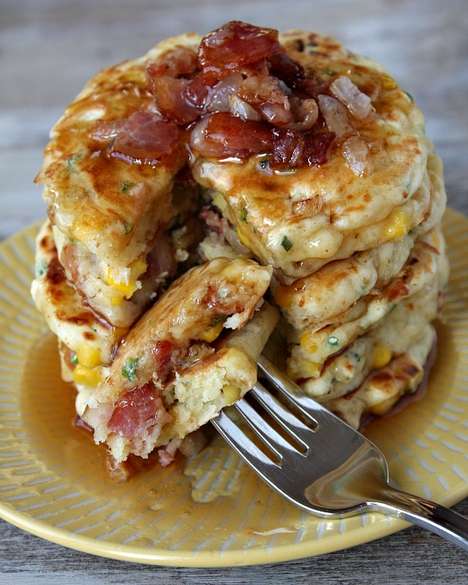 Bacon-Brimming Flapjacks