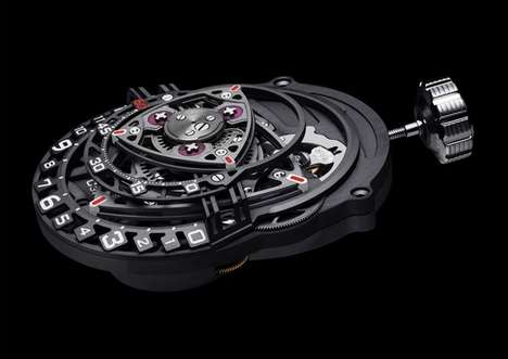 Dual-Triangle Rotor Timepieces
