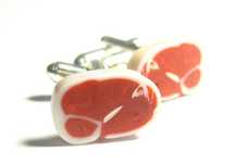 Meat-Lover Cufflinks