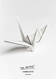 Origami Sketch Paper Ads: The Ad Pad Campaign Targets Advertising ...