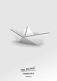 Origami Sketch Paper Ads Image 2