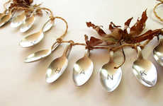Festive Cutlery Garlands