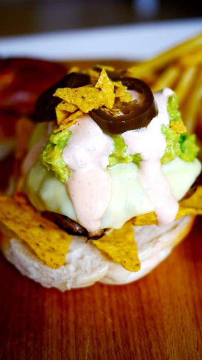 Crunchy Chip Burgers