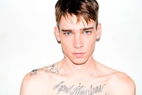 Goofy Tattooed Model Portraits Image 2