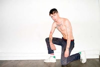 Goofy Tattooed Model Portraits Image 4