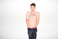 Goofy Tattooed Model Portraits Image 7