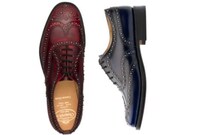 Petrol Leather Studded Shoes Image 3