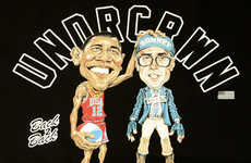 Comic Presidential Support Tees
