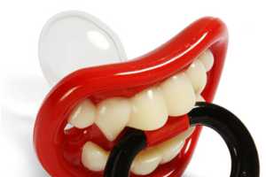 Blood-Sucking Baby Accessories: Lil'Vampire Pacifier is a Great Festive ...