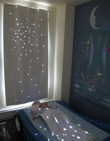 Starry Sleep-Enhancing Blinds