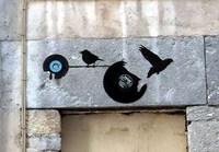 Avian Record Graffiti Art Image 5