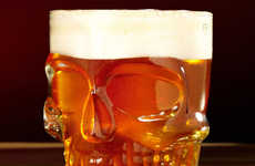 Eerie Skeletal Beer Mugs