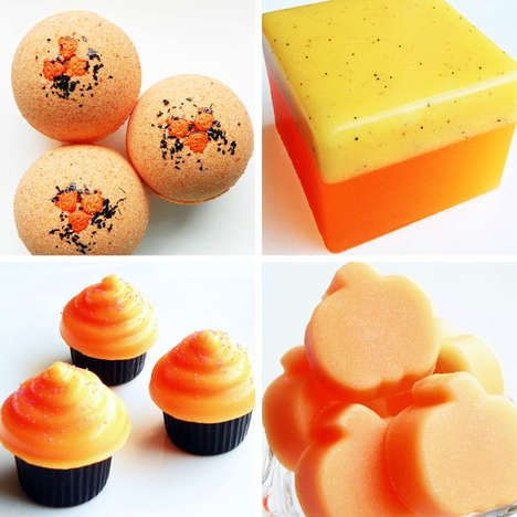 Squash-Inspired Bath Products
