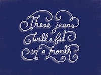 Fib-Filled Typographic Sayings Image 3